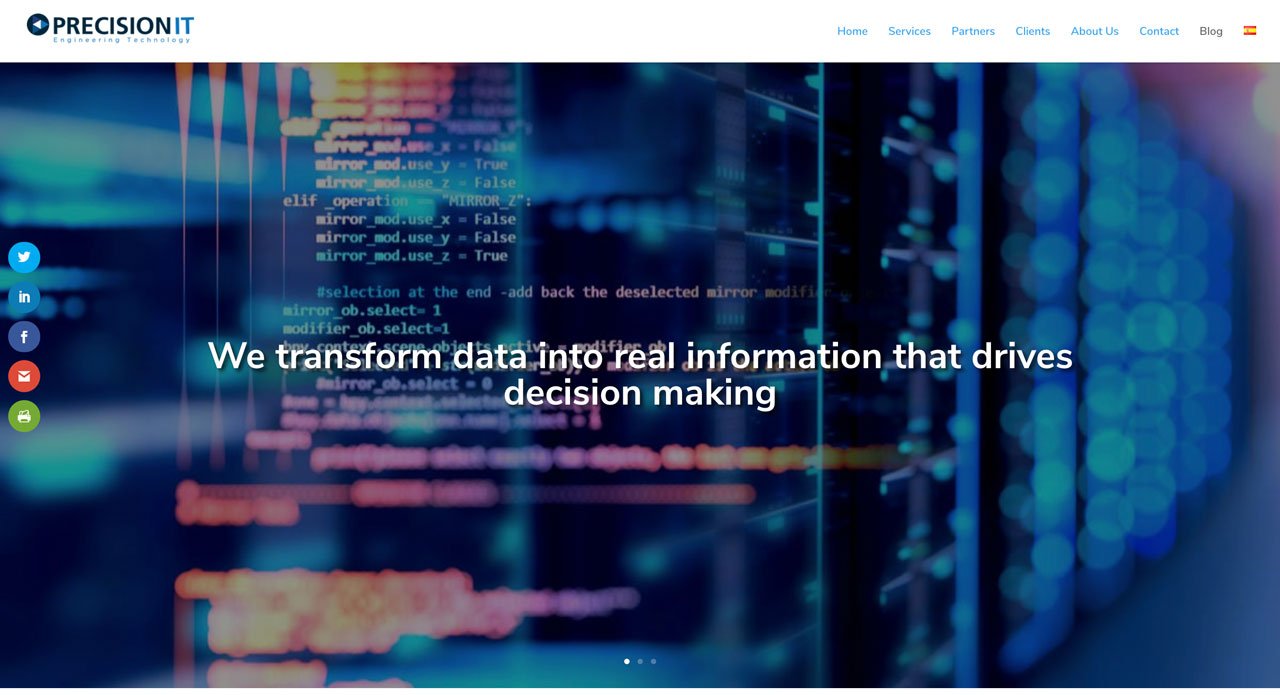 Software Solutions: Website PrecisionIT Software Solutions: Website PrecisionIT